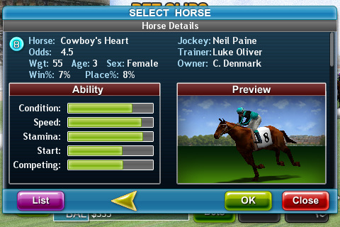 Virtual Horse Racing 3D Lite v1.2.3