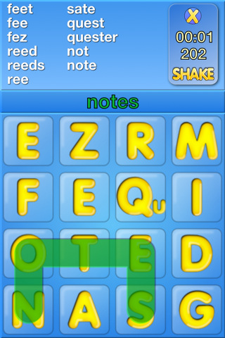 Word Shaker HD Free v1.0