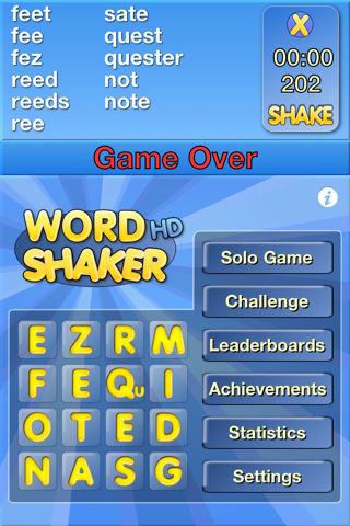 Word Shaker HD Free v1.0