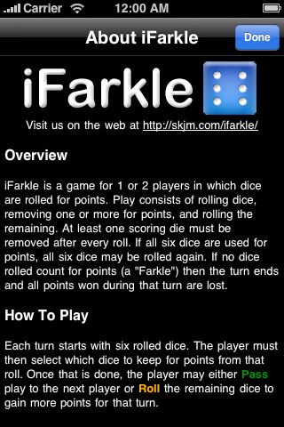 iFarkle Free v1.1.1