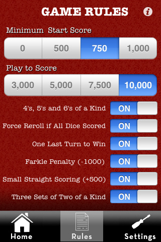 10,000 Lite (A Game of Farkle) v2.6