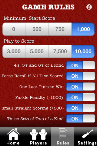 10,000 (A Game of Farkle) v2.6