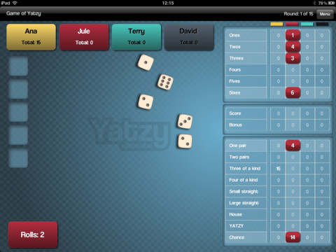 Yatzy Ultimate Free v1.0