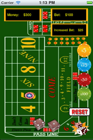 Craps Addict Free v2.0