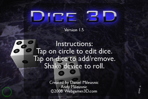 Dice 3D v1.6