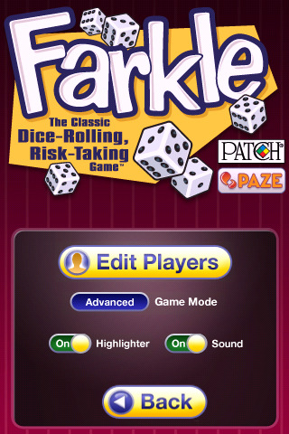 Patch™ Farkle v1.37