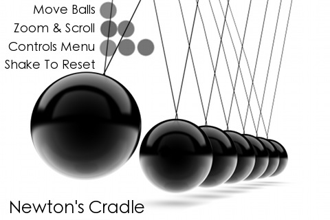 Newton's Cradle: Physics++ v1.4.3