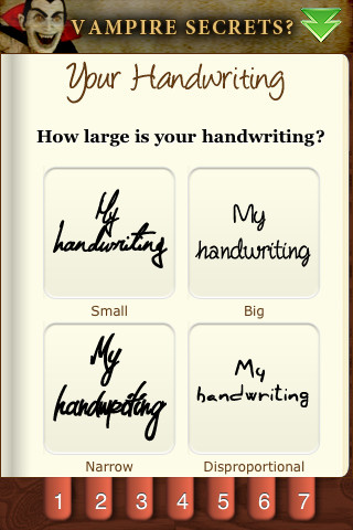 Your Handwriting, Personality Test v1.7