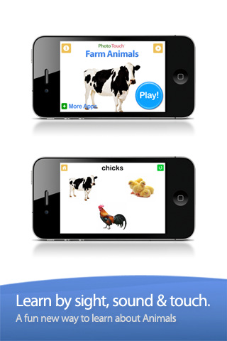 Preschool Games - Farm Animals (Photo Touch v2.8