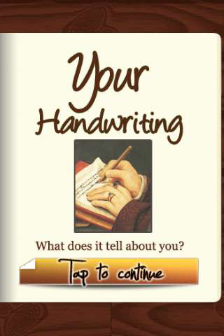 Your Handwriting, Personality Test v1.7