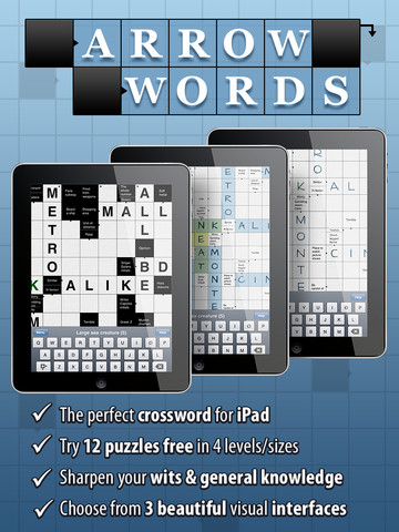 Crossword: Arrow Words Free for iPad v1.03