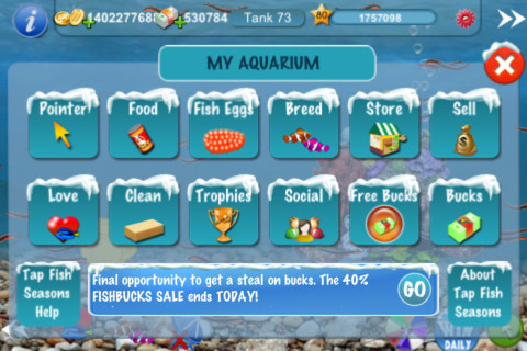 Tap Fish Seasons v1.86 Tap Fish Seasons v1.86