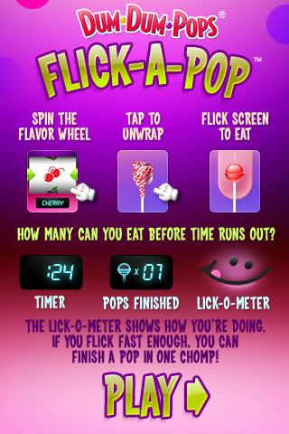 Dum Dum Pops Flick-A-Pop v2.0