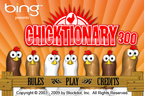 Chicktionary 300 v1.0.3