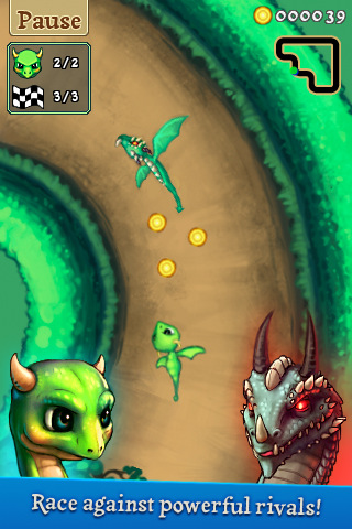 Dragon Dash - Dragon Racing, Action and Adventure Game! v1.1