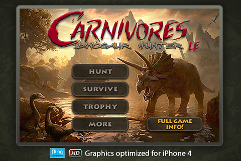 Carnivores: Dinosaur Hunter LE v1.2.2