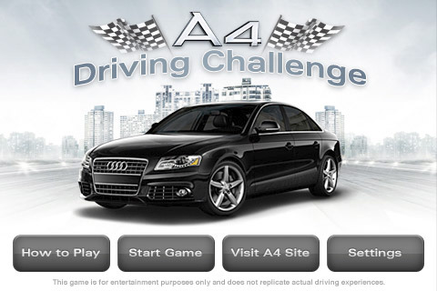 Audi A4 Driving Challenge v2.01