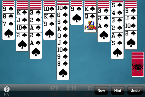 Spider Solitaire Free by MobilityWare v1.5