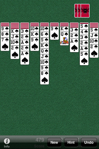 Spider Solitaire Free by MobilityWare v1.5