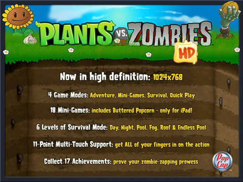 Plants vs. Zombies HD v1.0.5