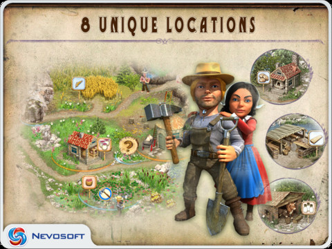 Pioneer Lands HD: old west settlers strategy v1.2