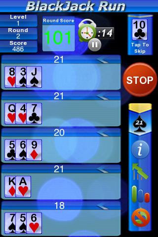 BlackJack Run Lite v2.3.1