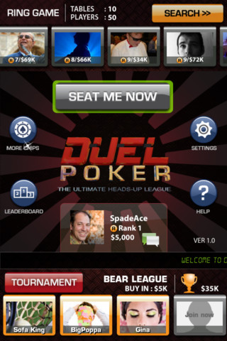 Duel Poker - The Ultimate Heads Up League v2.3