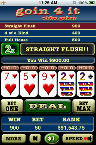 Deuces Wild Bonus Poker - FREE! v1.7.1