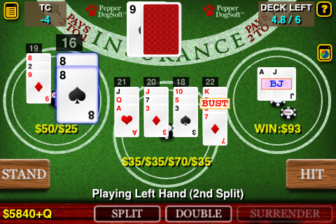 BlackJack Multi-Hand HD FREE for iPad v6.0.2