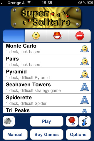 Pyramid Solitaire Games v2.4