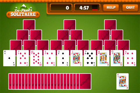 Tri-Peaks Solitaire Free! v1.0.1