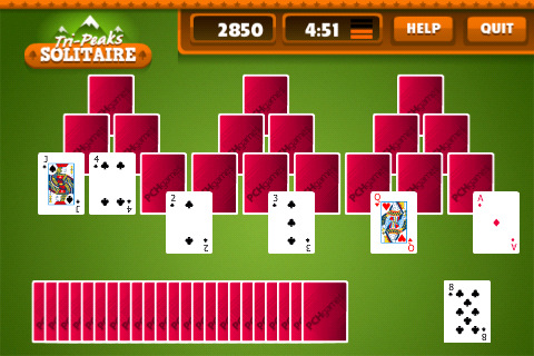 Tri-Peaks Solitaire Free! v1.0.1