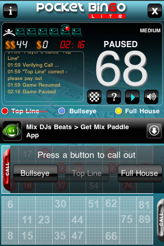 Pocket Bingo Lite v1.2