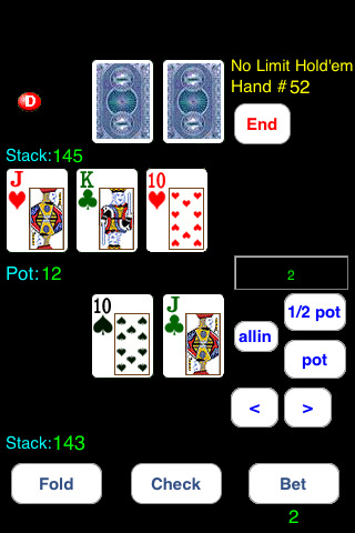 Headsup Poker 3G Free (Holdem Blackjack Omaha) v1.3