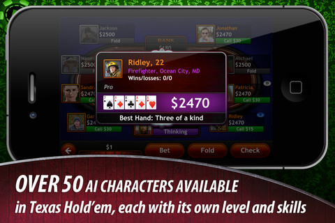 Texas Hold'em for iPad v2.2