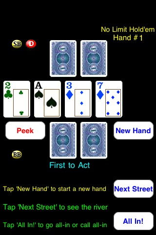 Headsup Poker 3G Free (Holdem Blackjack Omaha) v1.3