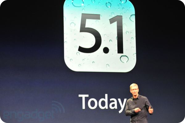 iOS 5.1 доступна уже сегодня